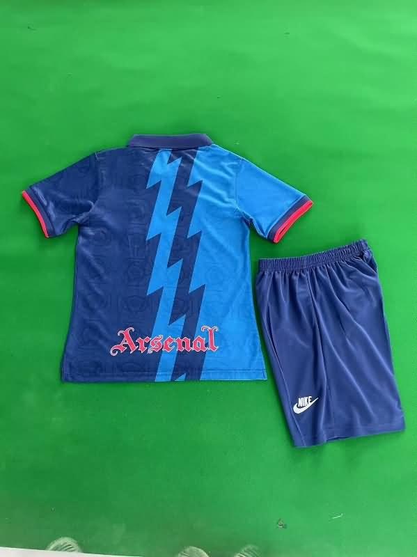 Arsenal 1995/96 Kids Away Soccer Jersey And Shorts