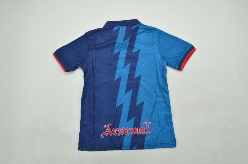 Arsenal 1995/96 Kids Away Soccer Jersey And Shorts