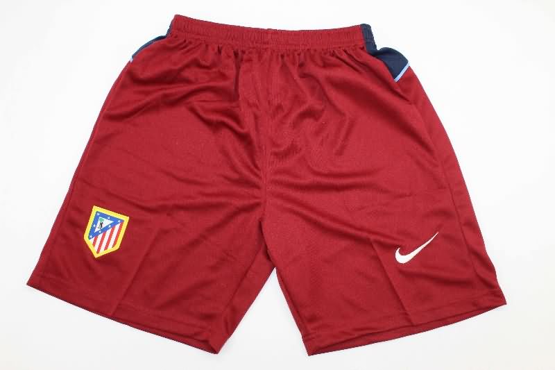 Atletico Madrid 2004/05 Kids Away Long Sleeve Soccer Jersey And Shorts