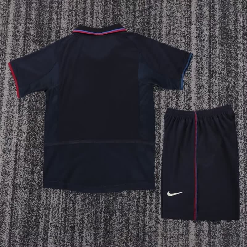 Barcelona 2002/03 Kids Third Soccer Jersey And Shorts