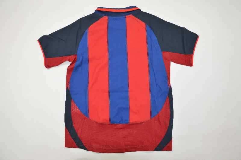 Barcelona 2003/04 Kids Home Soccer Jersey And Shorts