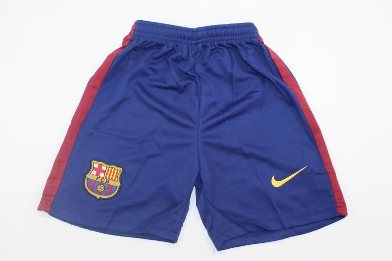 Barcelona 2009/10 Kids Home Soccer Jersey And Shorts