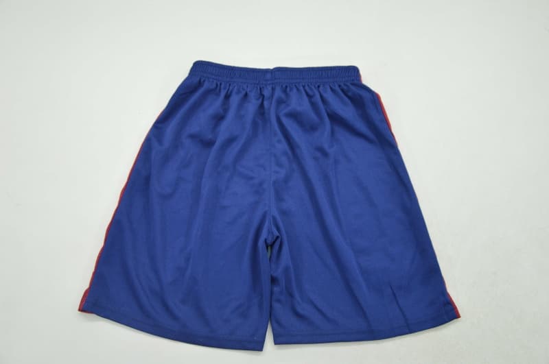 Barcelona 2014/15 Kids Home Long Sleeve Soccer Jersey And Shorts