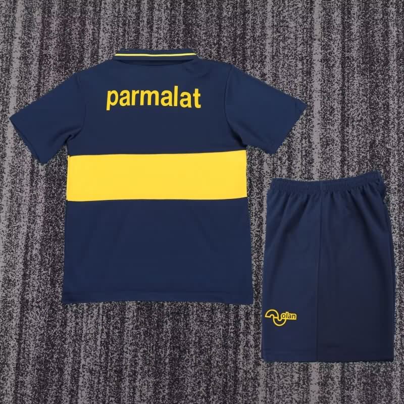 Boca Juniors 1993/95 Kids Home Soccer Jersey And Shorts