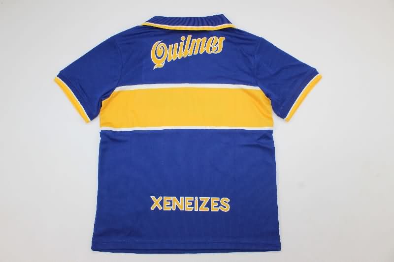 Boca Juniors 1996/97 Kids Home Soccer Jersey And Shorts