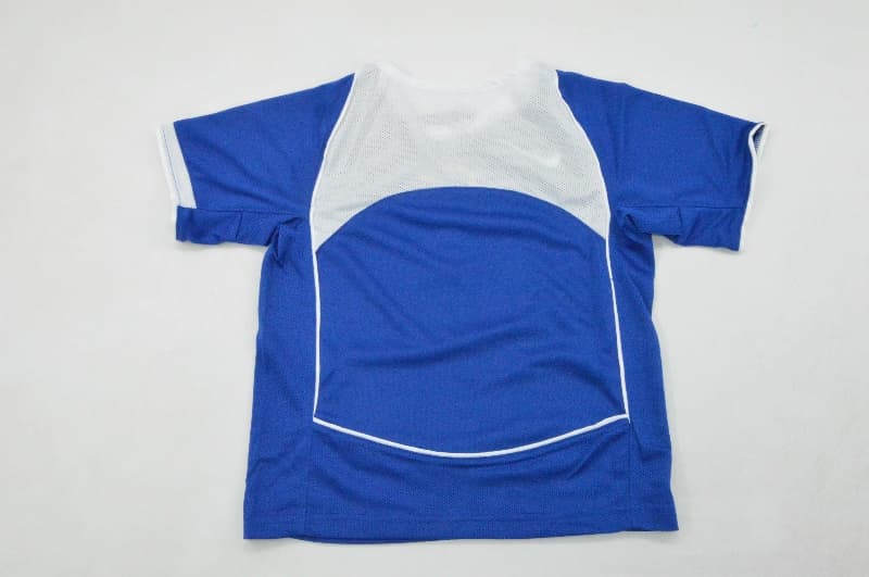 Brazil 2004 Kids Away Soccer Jersey And Shorts
