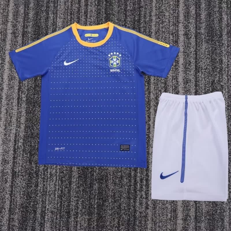 Brazil 2010 Kids Away Soccer Jersey And Shorts Brazil 2010 Kids Away Soccer Jersey And Shorts