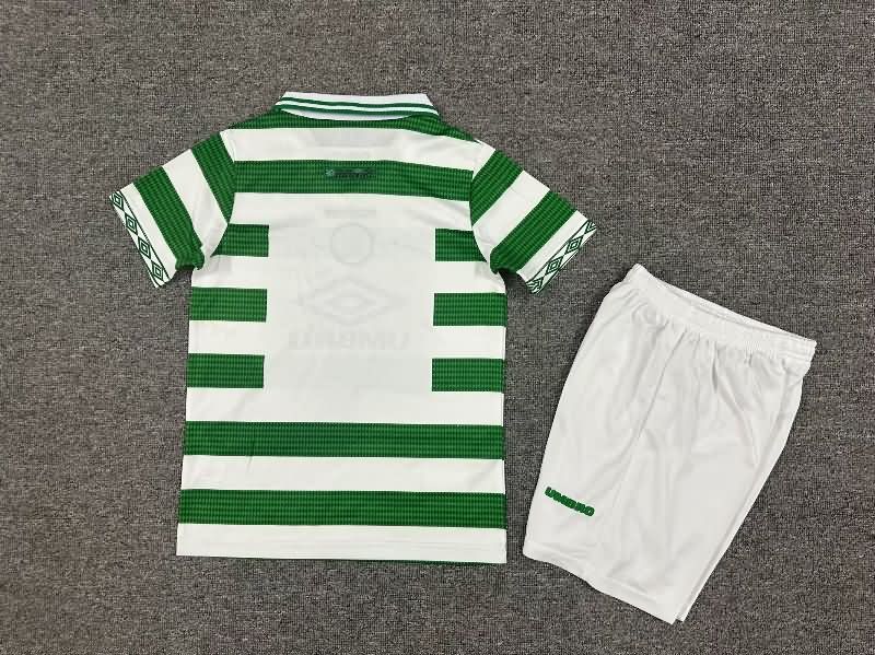 Celtic 1997/99 Kids Home Soccer Jersey And Shorts