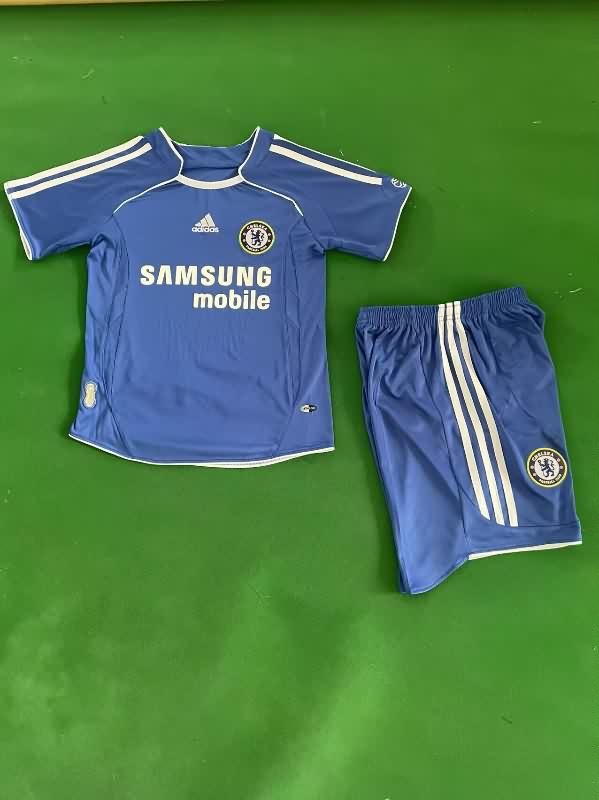 Chelsea 2006/07 Kids Home Soccer Jersey And Shorts Chelsea 2006/07 Kids Home Soccer Jersey And Shorts