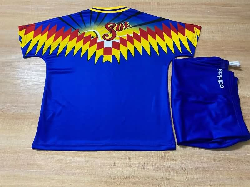 Club America 1995 Kids Away Soccer Jersey And Shorts