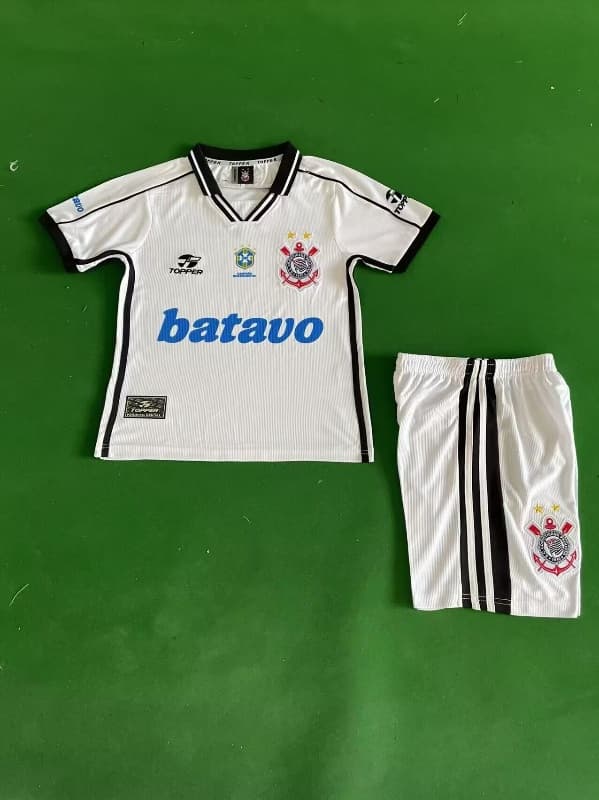 Corinthians 1999 Kids Home Soccer Jersey And Shorts