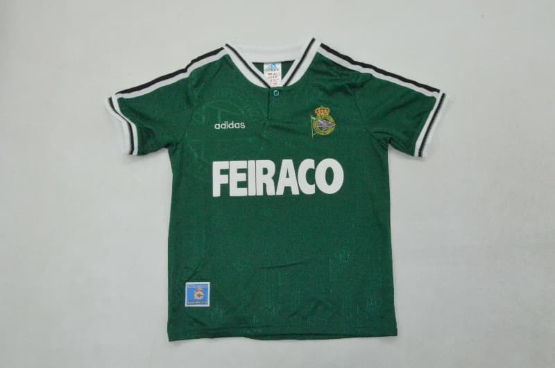 Deportivo La Coruna 1999/00 Kids Away Soccer Jersey And Shorts