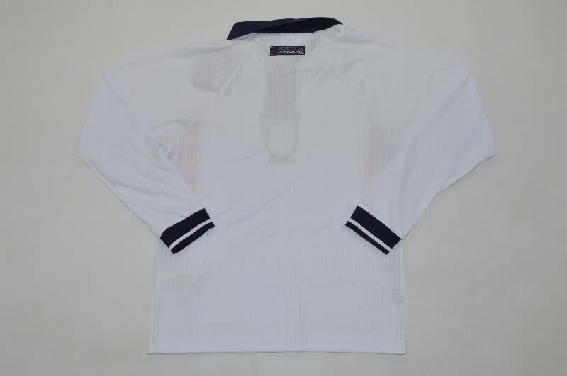 England 1998 Kids Home Long Sleeve Soccer Jersey And Shorts