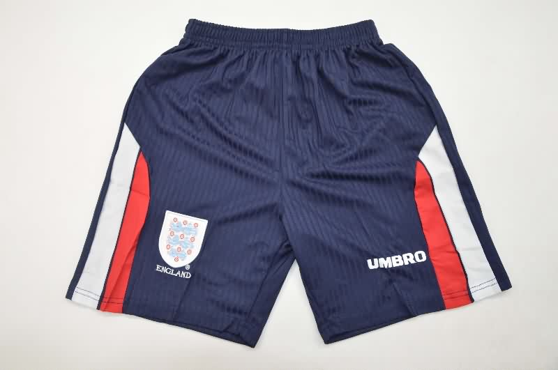 England 1998 Kids Home Long Sleeve Soccer Jersey And Shorts