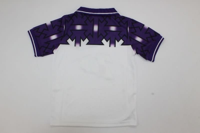 Fiorentina 1992/93 Kids Away Soccer Jersey And Shorts