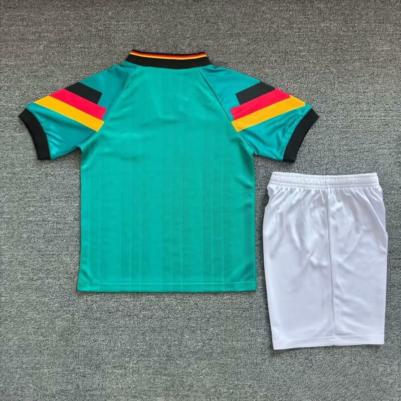 Germany 1992 Kids Away Soccer Jersey And Shorts