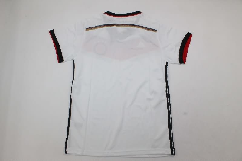 Germany 2014 Kids Home Soccer Jersey And Shorts 4 Stars