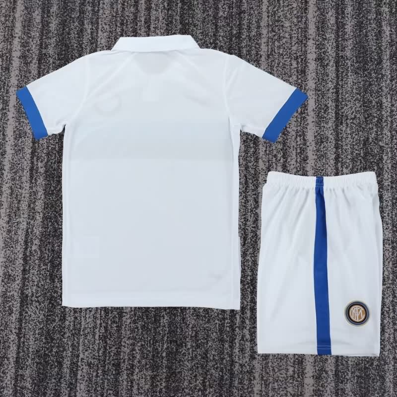 Inter Milan 2009/10 Kids Away Soccer Jersey And Shorts