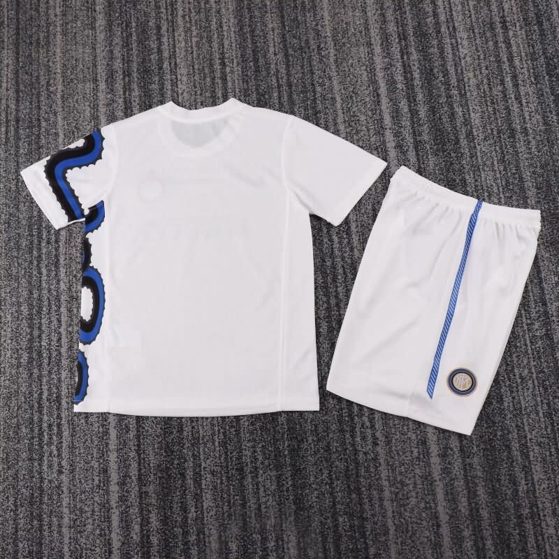 Inter Milan 2010/11 Kids Away Soccer Jersey And Shorts
