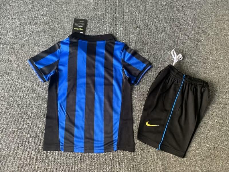 Inter Milan 1998/99 Kids Home Soccer Jersey And Shorts