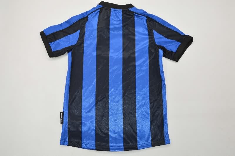 Inter Milan 1999/00 Kids Home Soccer Jersey And Shorts