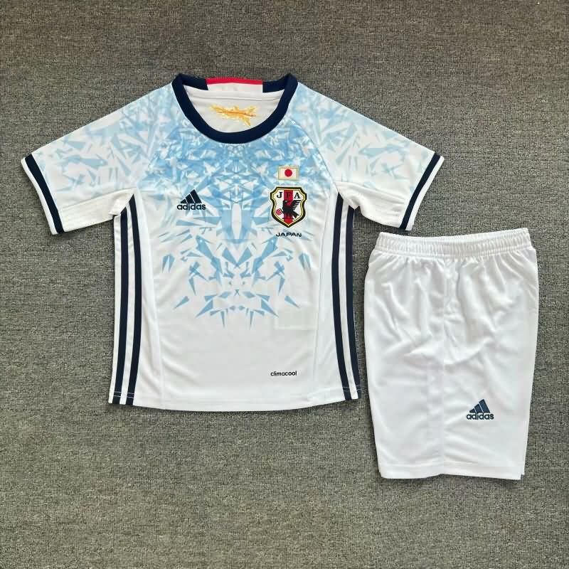 Japan 2016/17 Kids Away Soccer Jersey And Shorts