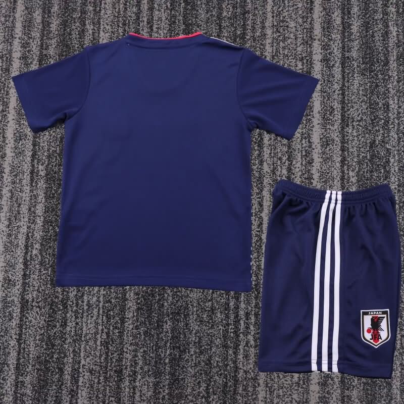 Japan 2018 Kids Home Soccer Jersey And Shorts
