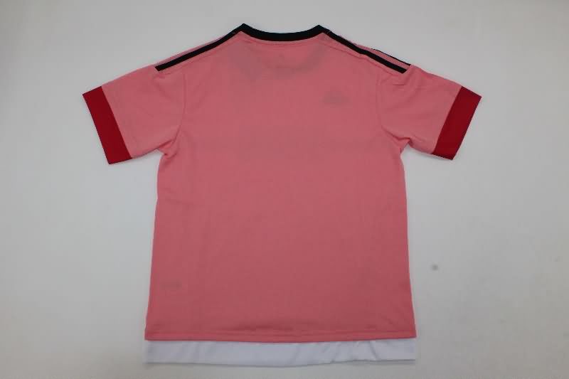 Juventus 2015/16 Kids Away Soccer Jersey And Shorts