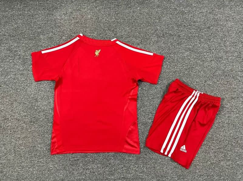 Liverpool 2008/10 Kids Home Soccer Jersey And Shorts