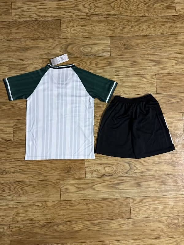 Liverpool 1993/95 Kids Away Soccer Jersey And Shorts