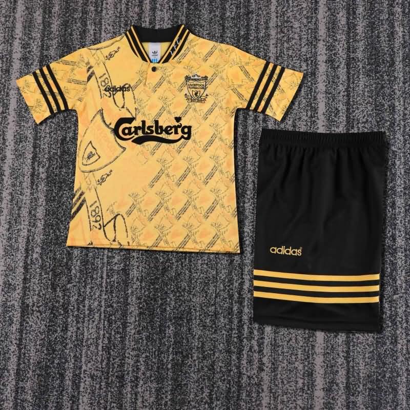 Liverpool 1994/96 Kids Third Soccer Jersey And Shorts