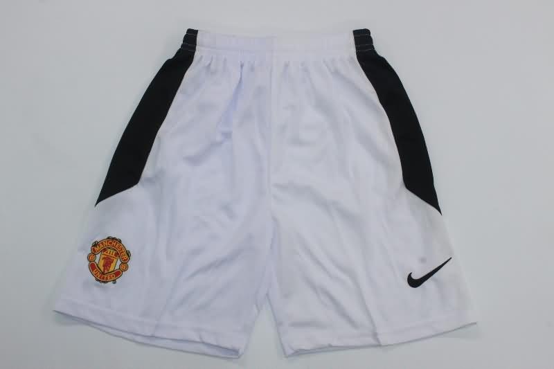 Manchester United 2002/04 Kids Home Soccer Jersey And Shorts