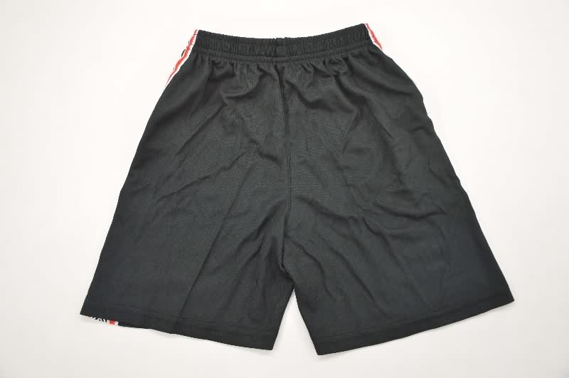 Manchester United 1999 Kids Black Soccer Jersey And Shorts