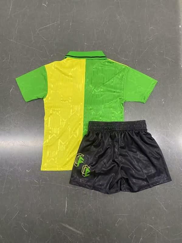 Manchester United 1992/94 Kids Third Soccer Jersey And Shorts