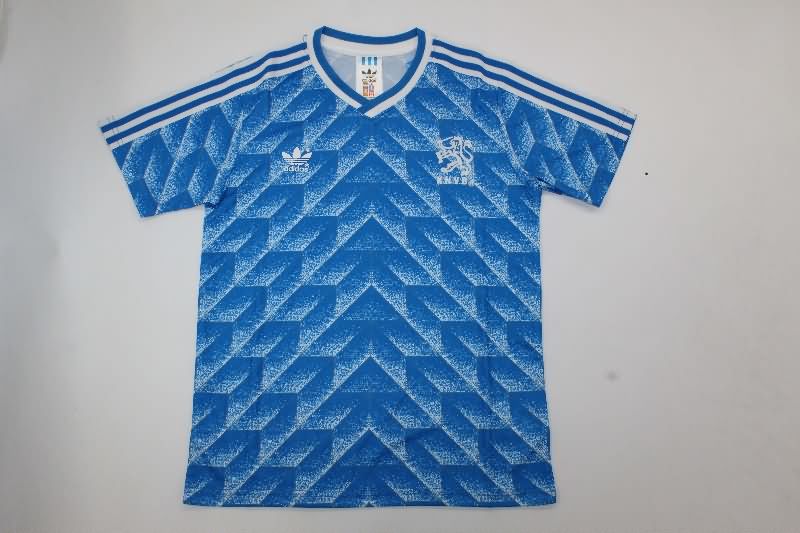 Netherlands 1988 Kids Away Soccer Jersey And Shorts