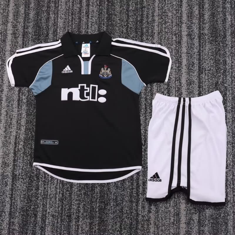 Newcastle United 2000/01 Kids Away Soccer Jersey And Shorts