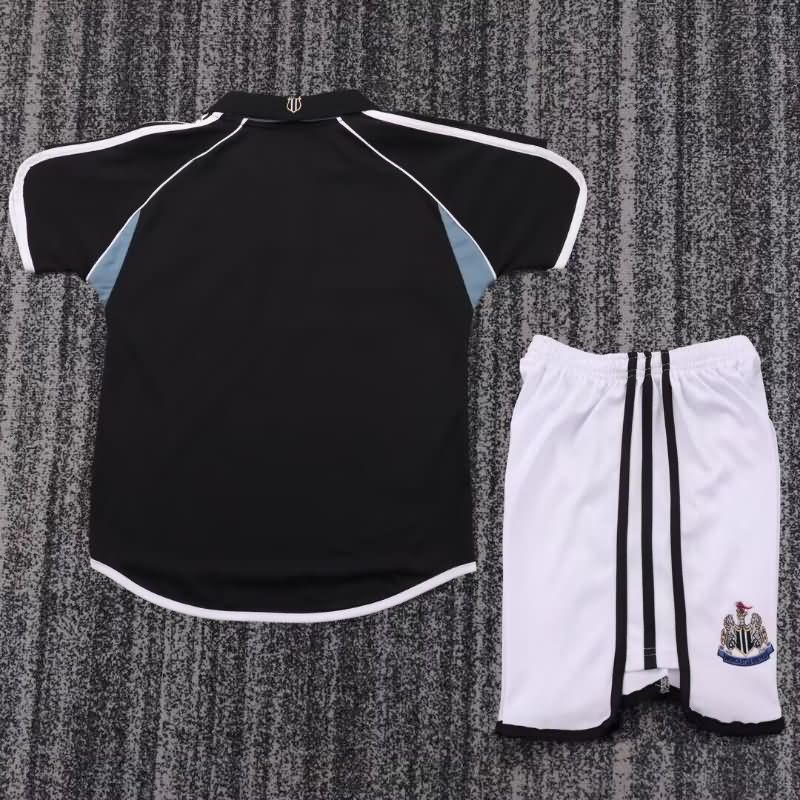 Newcastle United 2000/01 Kids Away Soccer Jersey And Shorts