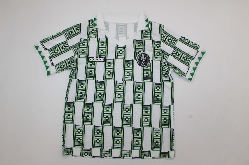 Nigeria 1994 Kids Away Soccer Jersey And Shorts