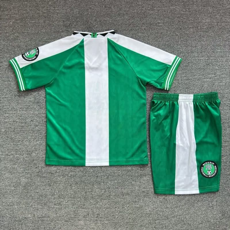 Nigeria 1996 Kids Home Soccer Jersey And Shorts