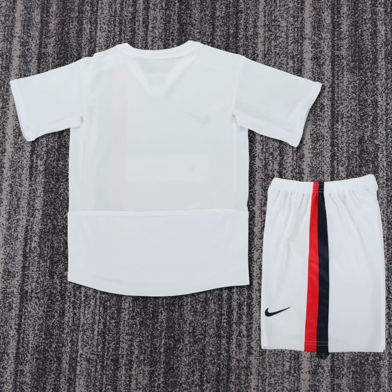Paris St Germain 2002/03 Kids Away Soccer Jersey And Shorts