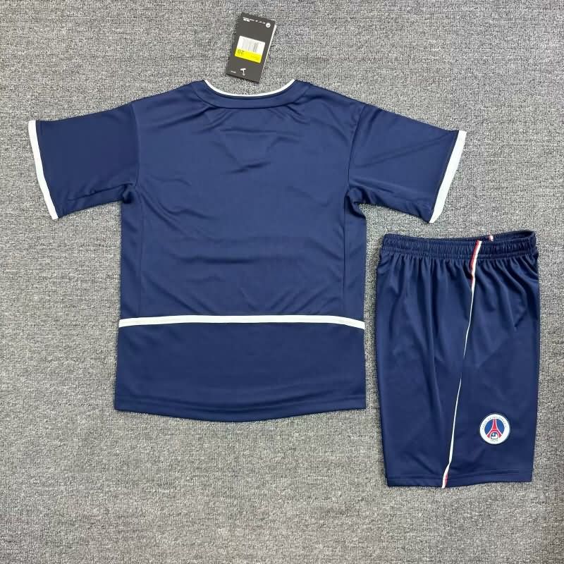 Paris St Germain 2002/03 Kids Home Soccer Jersey And Shorts