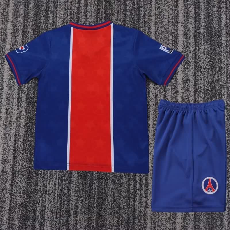 Paris St Germain 1995/96 Kids Home Soccer Jersey And Shorts