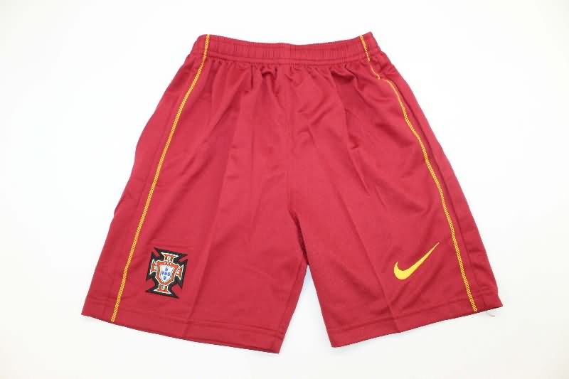 Portugal 2006 Kids Home Soccer Jersey And Shorts