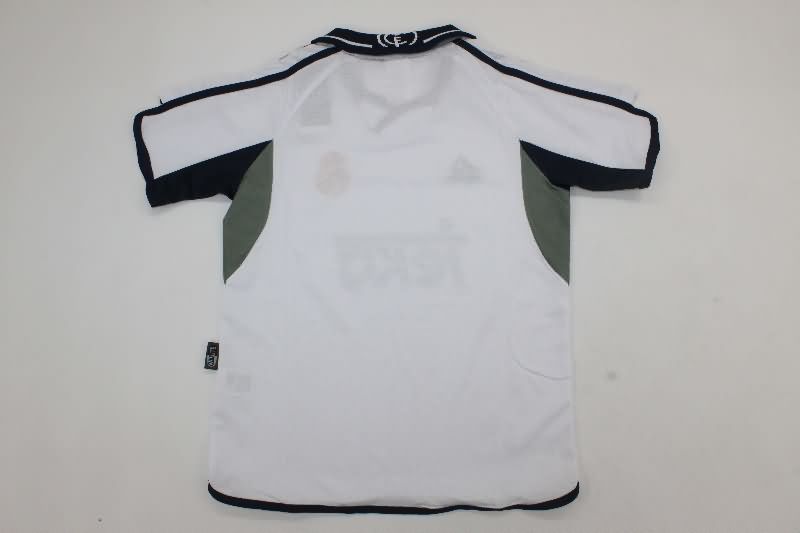 Real Madrid 2000/01 Kids Home Soccer Jersey And Shorts