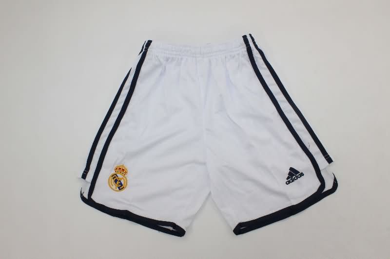 Real Madrid 2000/01 Kids Home Soccer Jersey And Shorts