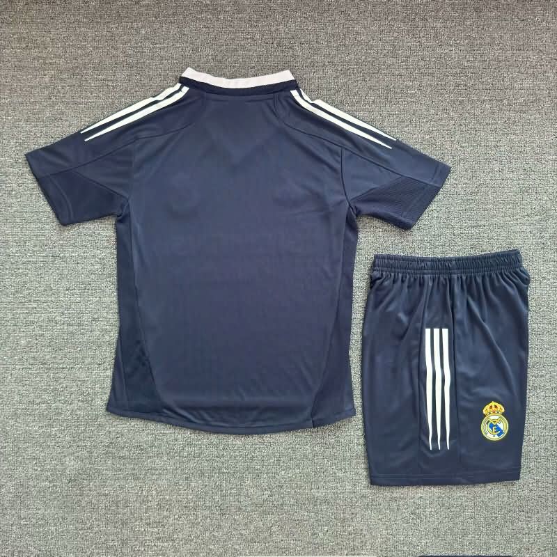 Real Madrid 2004/05 Kids Away Soccer Jersey And Shorts