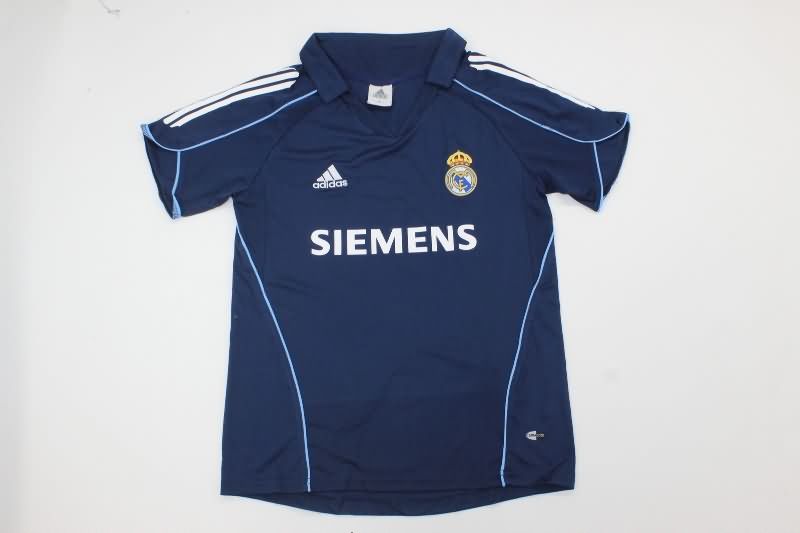 Real Madrid 2005/06 Kids Away Soccer Jersey And Shorts