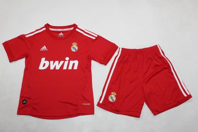 Real Madrid 2011/12 Kids Third Soccer Jersey And Shorts