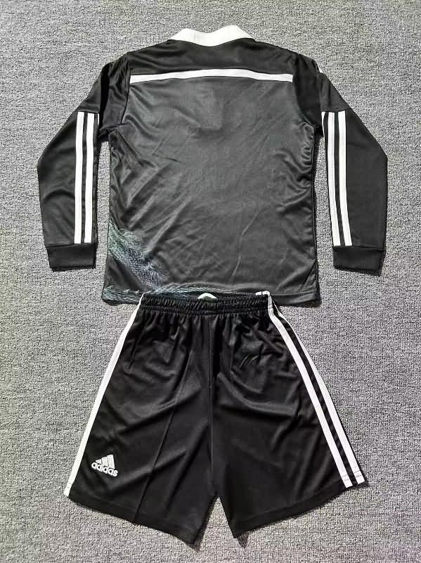 Real Madrid 14/15 Kids Third Long Sleeve Soccer Jersey And Shorts