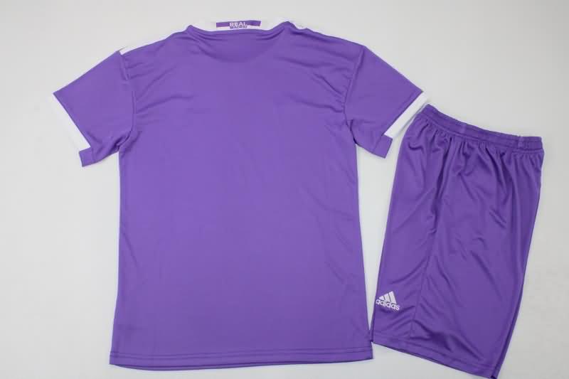 Real Madrid 2016/17 Kids Away Soccer Jersey And Shorts